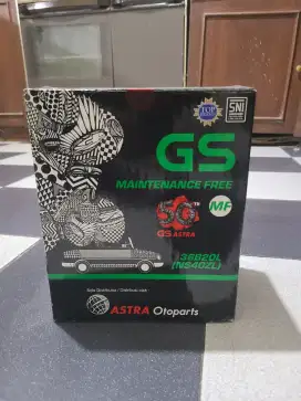 Aki Baru GS Astra Kering (35 Ah- 40 Ah)
