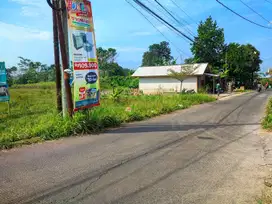 Dijual Tanah Siap Bangun Pinggir Jalan  Raya