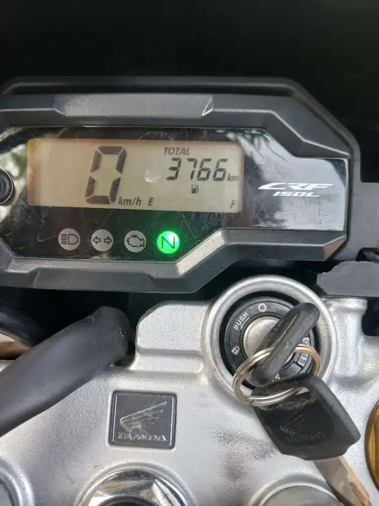 GRESS Honda CRF 150L tahun 2024 KM 3rb