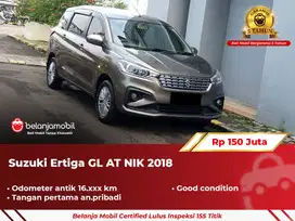 [ GARANSI 5TH ] Suzuki Ertiga GL AT Abu Metalik 2018 2019