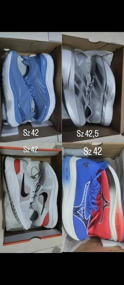 Sepatu Puma Adidas Mizuno Nike
