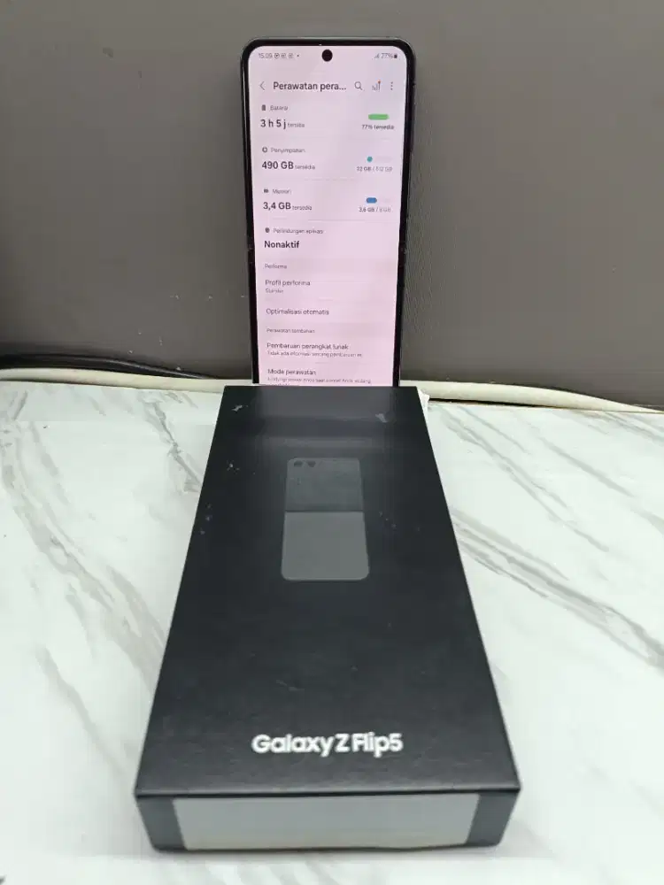 SAMSUNG GALAXY Z FLIP 5 8/512 SEIN SECOND RESMI ORIGINAL