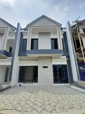 Rumah 2 lantai strategis dekat pintu tol bambu apus, promo free biaya-biaya