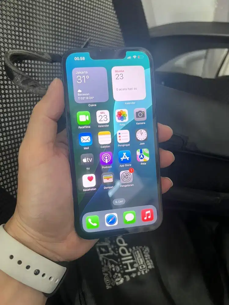 Iphone 13 128 inter all operator fullset mulus banget harga net aja