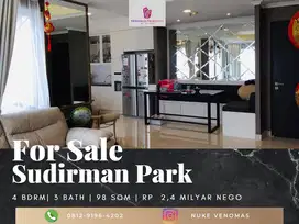 Dijual Apartement Sudirman Park 3 BR Full Furnished