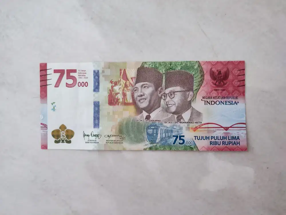 Uang 75k Koleksi
