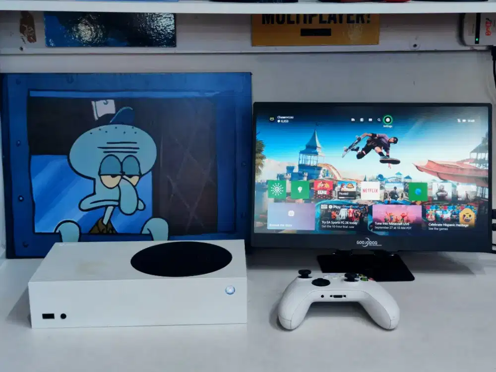 XBOX SERIES S 512GB

Kelengkapan fullset