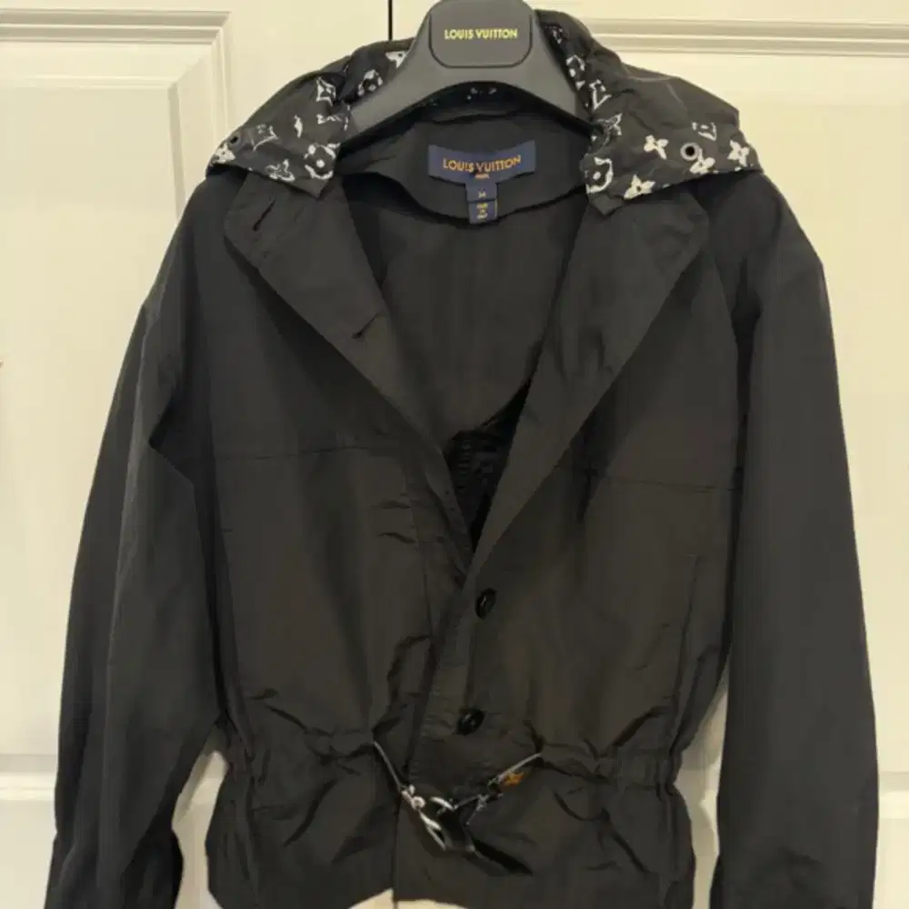 LV louis vuitton short parka hooded jakaet