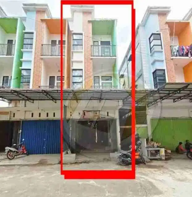di jual ruko siap pakai di jl purnama 2