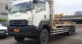 MURAH Isuzu Giga tronton 6x4 FVZ 34 U load bak los 2025 Flat deck bed