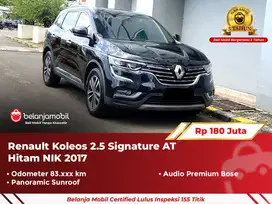 [ GARANSI 5TH ] Renault Koleos 2.5 Signature AT Hitam 2017/2018