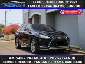 Bunga=4.5% GanjiL PAJAK=JULI-2026 Km=54k Lexus RX300 LUXURY 2021