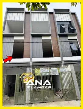 ANA RUMAH BARU UK 4.5X20M DI KOMPLEK KAVLING POLRI JELAMBAR