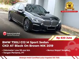 [ GARANSI 5TH ] BMW 730Li 730 Li G12 M Sport Sedan CKD AT 2019/2020