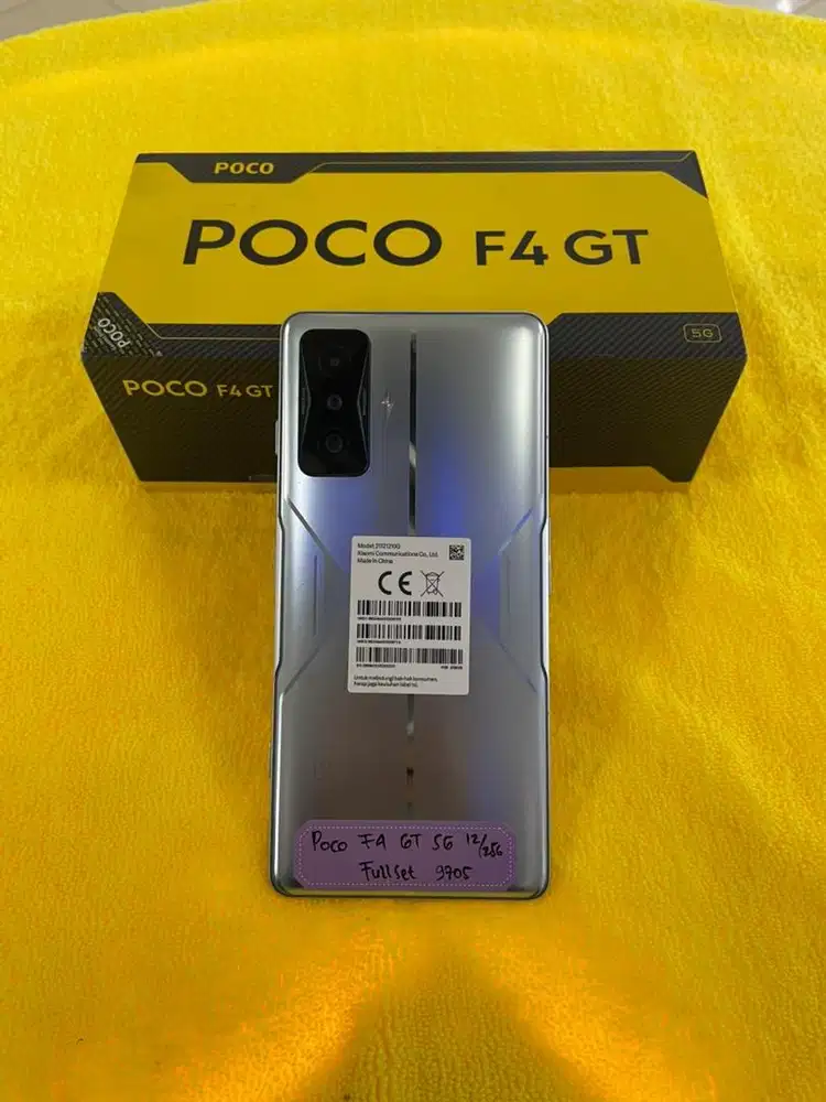Pocophone F4 GT 5G 12/256 Second Garansi Resmi