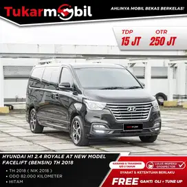 [BERGARANSI] HYUNDAI H1 ROYALE 2.4 METIK TAHUN 2018 PAJAK PANJANG