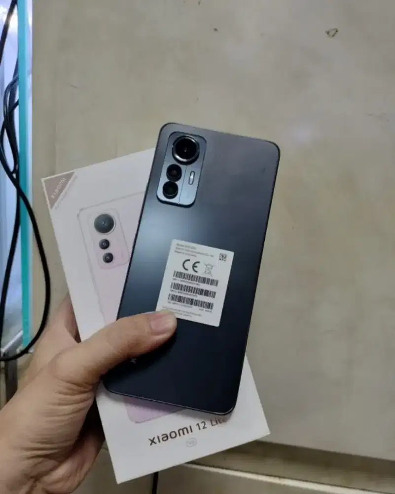 Xiaomi mi 12 lite 5G 8/256gb lengkap bekas