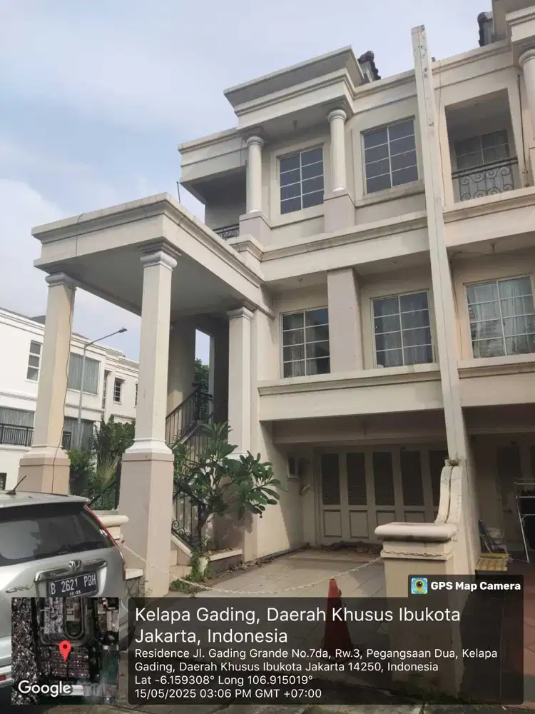 Dijual Townhouse Kelapa Gading