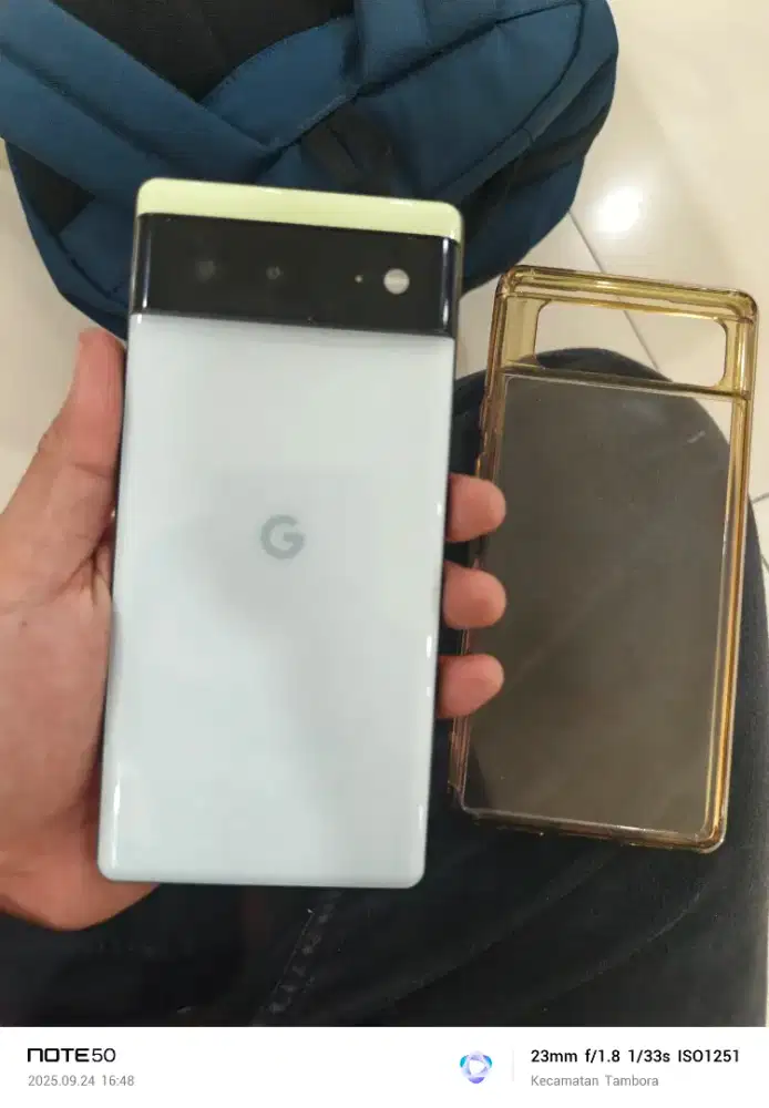 Pixel 6 ram 8/128 bukan ram 6  terima TT baterai healty 95% estimasi