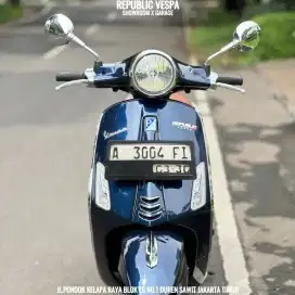 DIJUAL PIAGGIO VESPA PRIMAVERA 3V 150 TAHUN 2014 PERFECT CONDITION