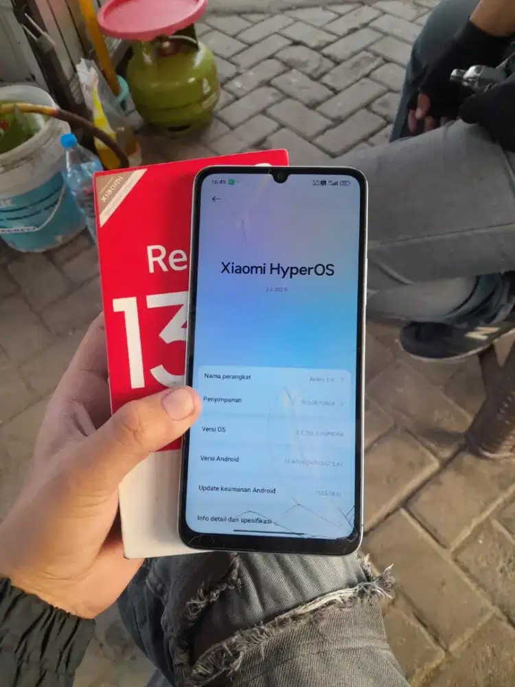 Jual HP redmi 13 c bekas