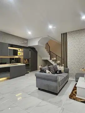 Rmh Baru Furnished di Imperial Gading 120m2, Jln Lebar hrg 2Man