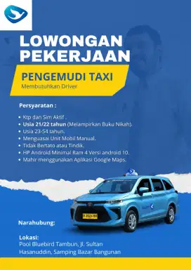 Lowongan pekerjaan driver