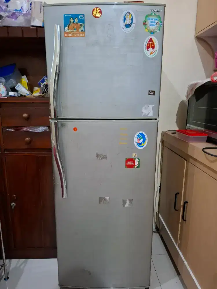 Jual kulkas sharp 2 pintu
