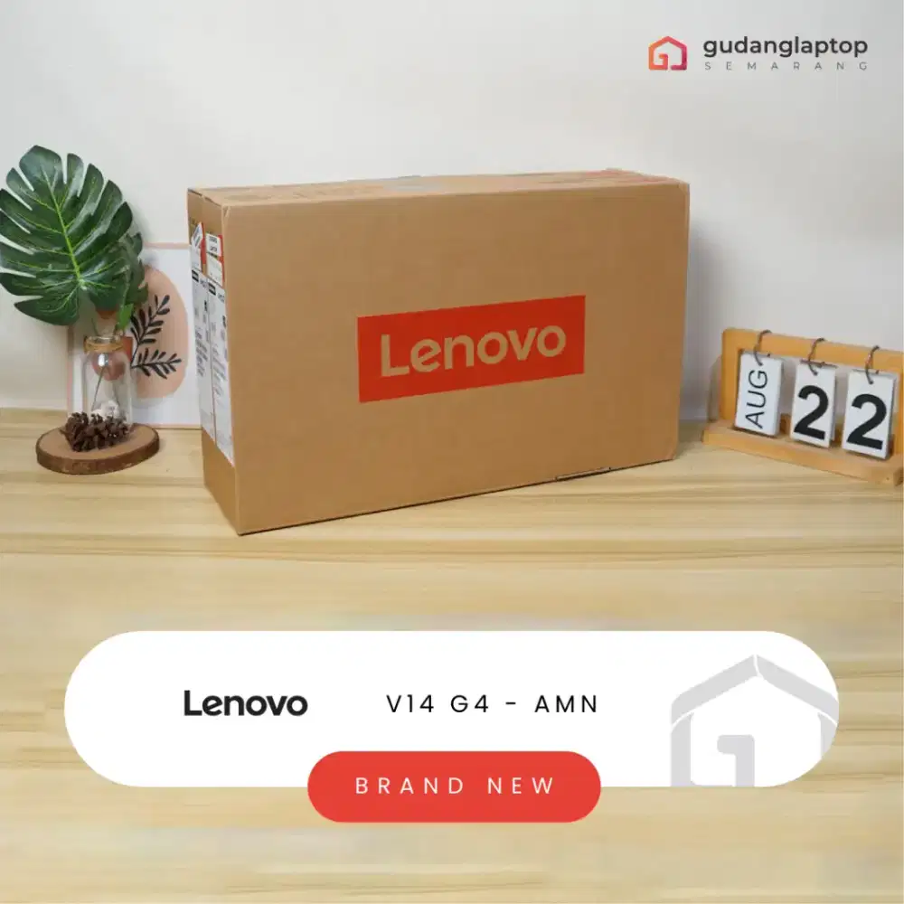 NEW LENOVO V14 G4 - AMN 
AMD Ryzen 3 - 7320U 8/256