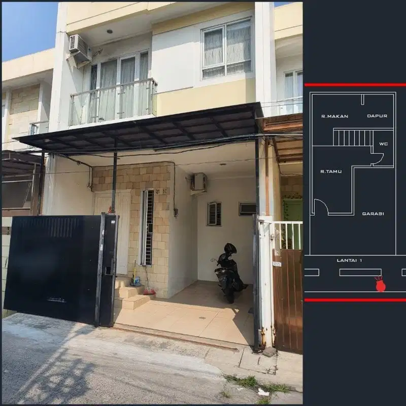 DIJUAL RUMAH SIAP HUNI DI KEBUN JERUK JAK BAR