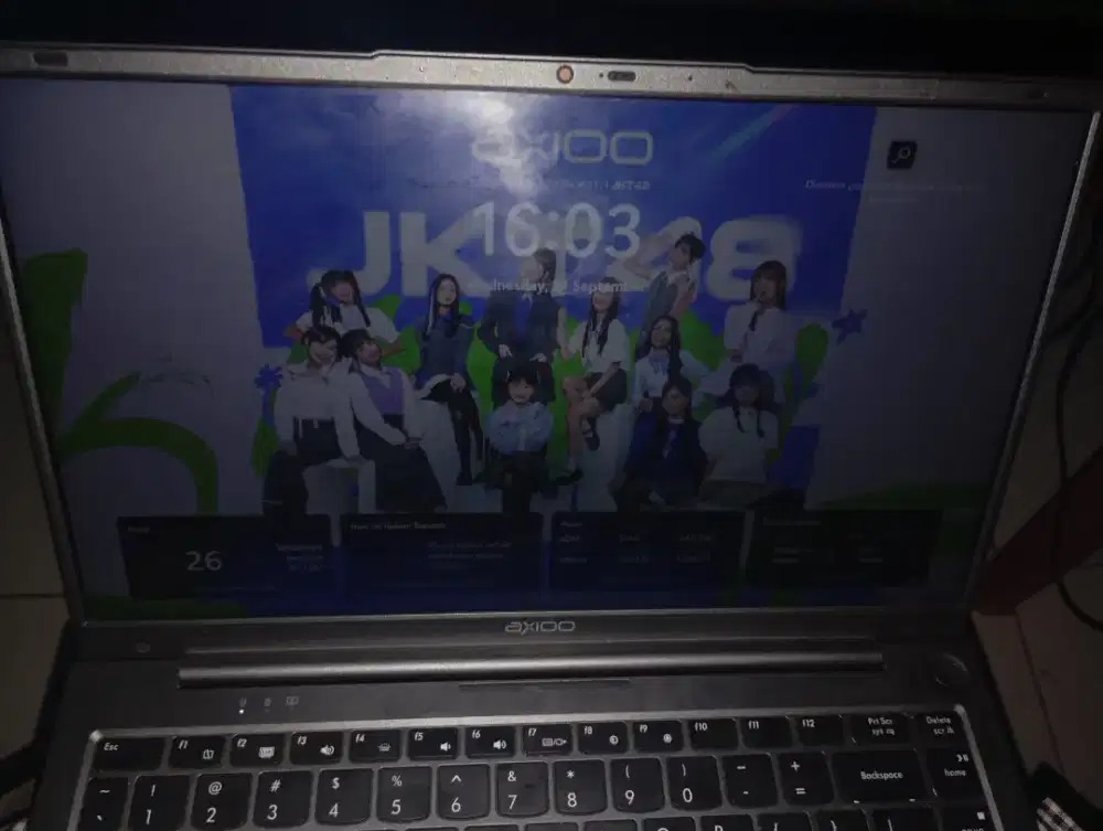 Jual laptop Axioo Hype 5 AMD x3