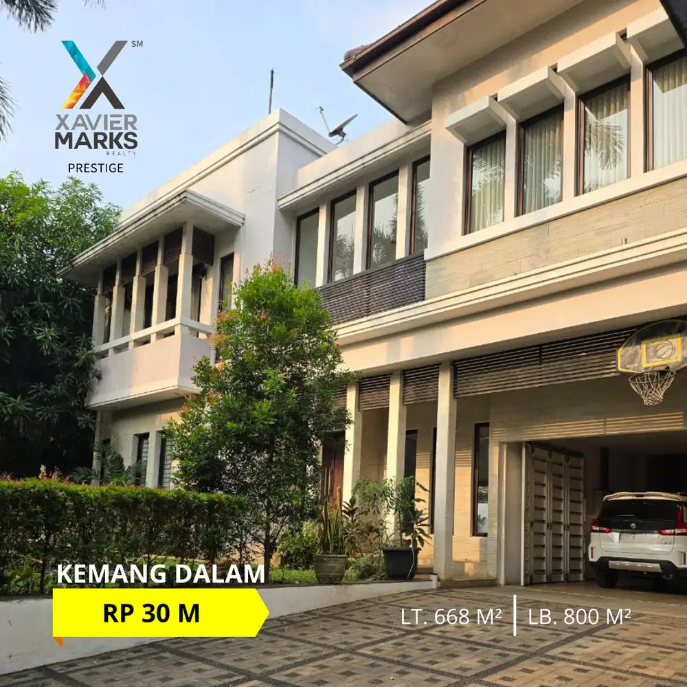 FOR SALE RUMAH SIAP HUNI DI KEMANG DALAM JAKARTA SELATAN