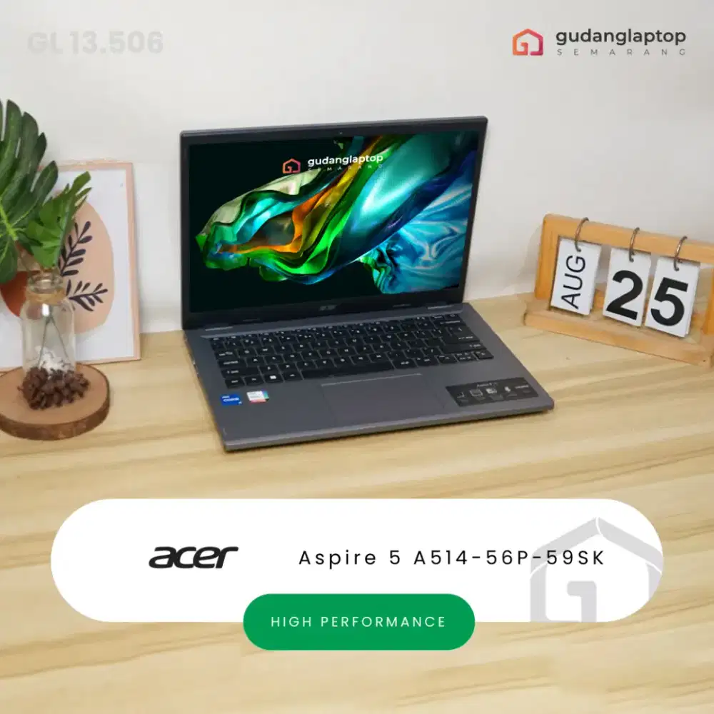 ACER Aspire 5 A514-56P-59SK
INTEL Core i5 - 1335U 16/512