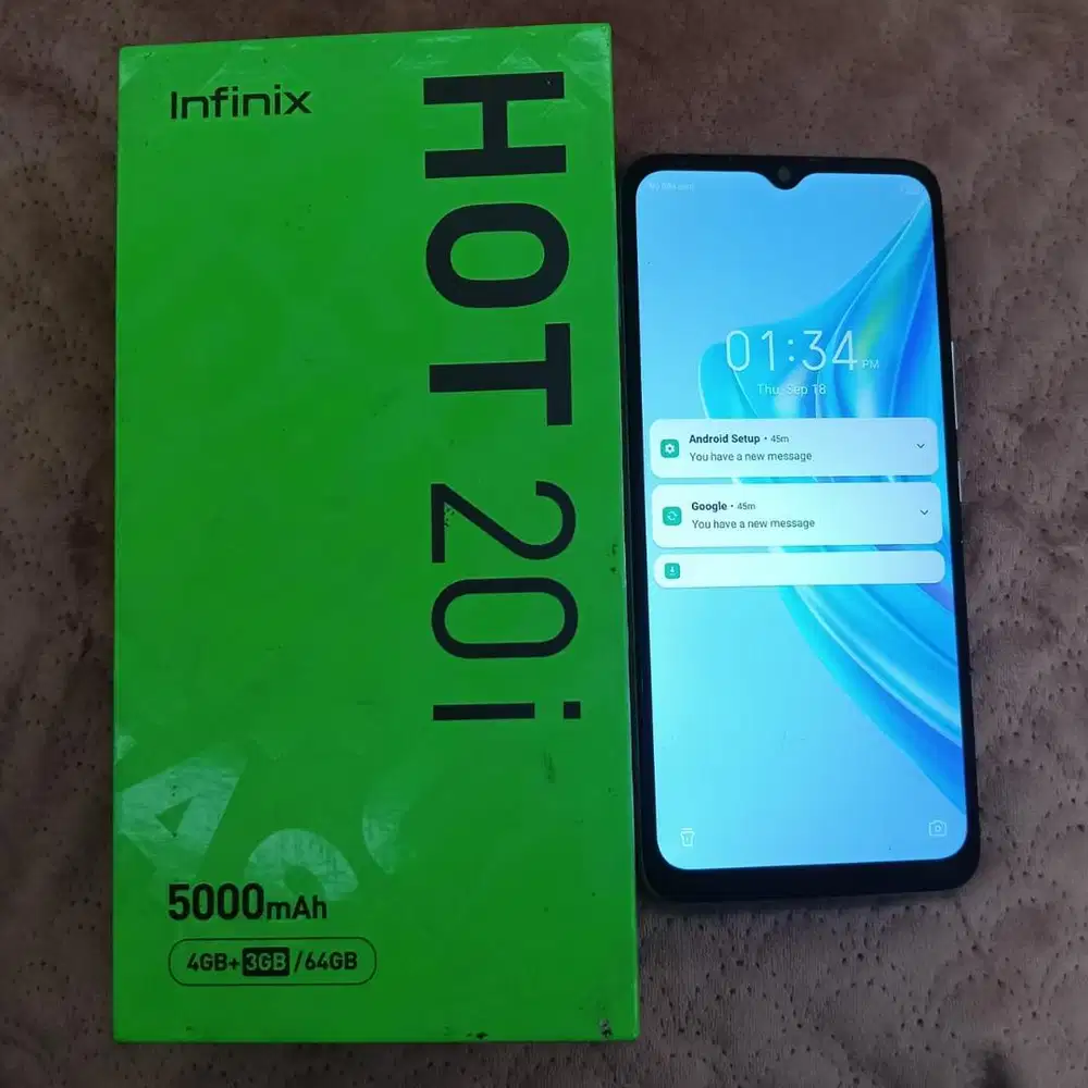 Infinix Hot 20i 4/64 Fullset