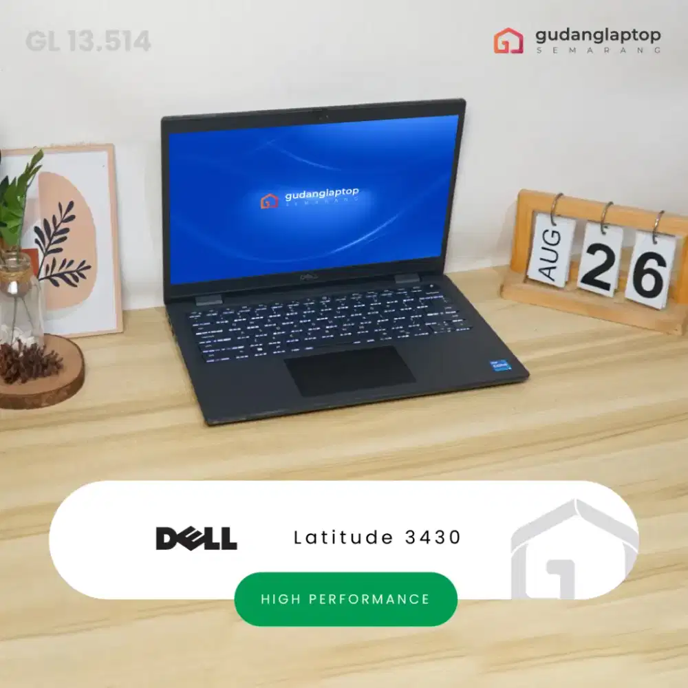 DELL Latitude 3430 INTEL Core i5 - 1245U 8/512 Garansi 1 Tahun