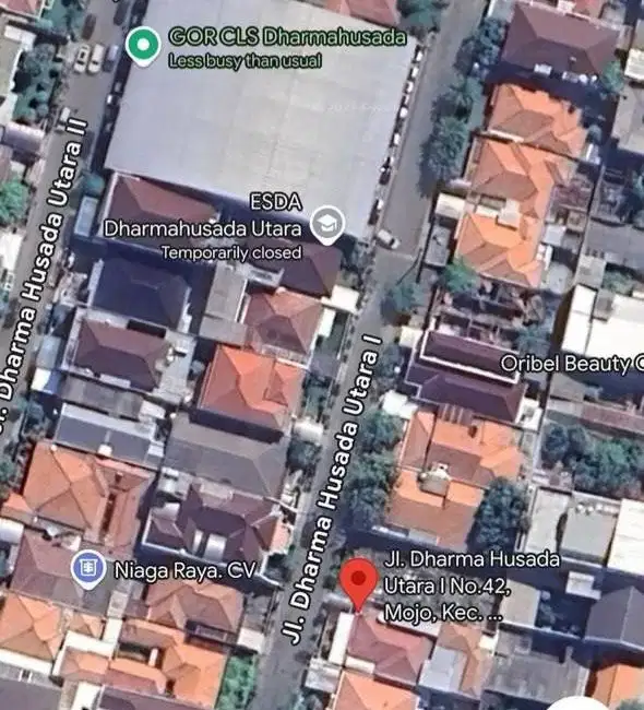Barang Langka! Jual Tanah di Dharmahusada Utara seberang Gor Basket