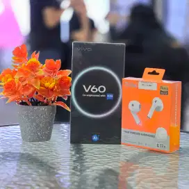 VIVO V60 5G, CICILAN BUNGA 0%, BISA TUKAR TAMBAH