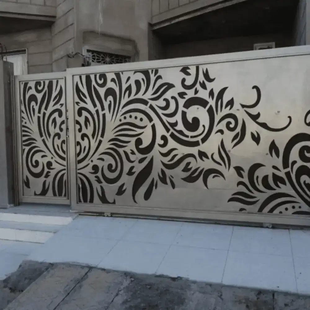Pagar kating laser modern