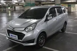 TDP 6,JT Daihatsu Sigra 1.2 X Bensin-AT Silver 2020