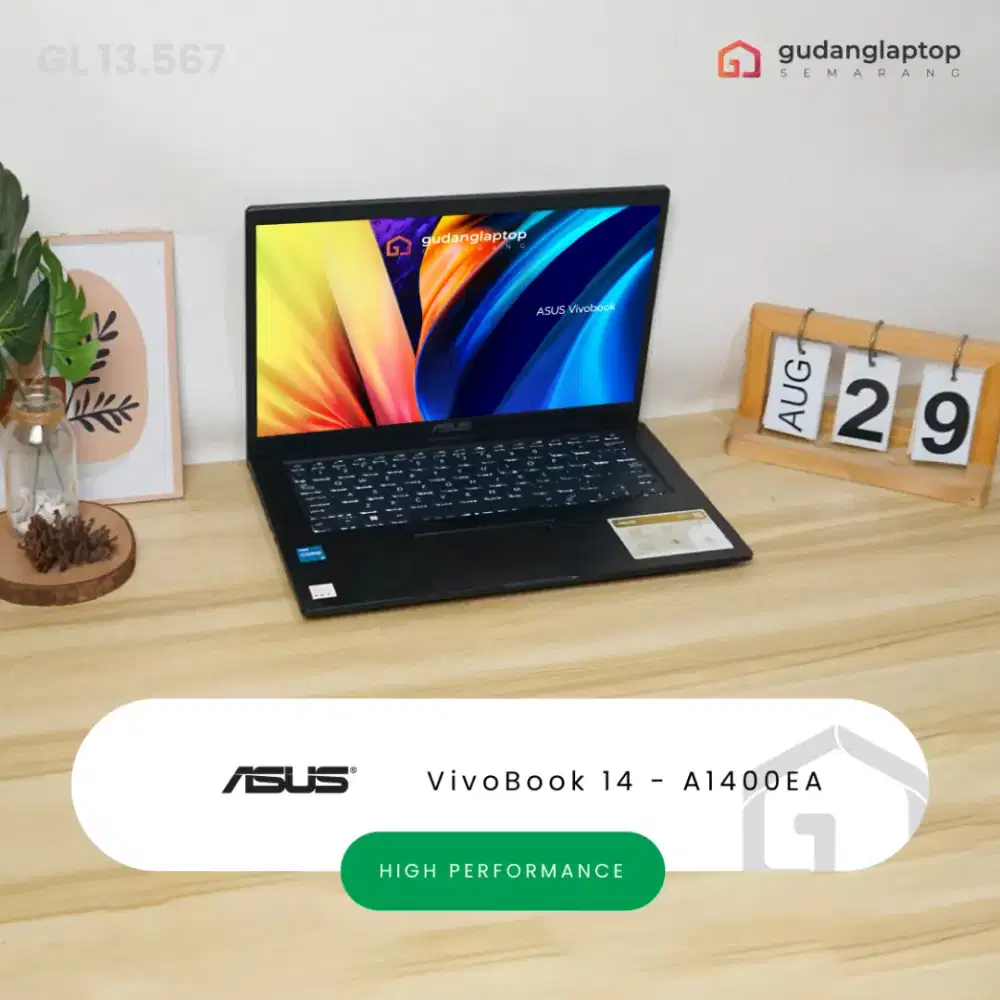 ASUS VivoBook 14 - A1400EA
INTEL Core i3 - 1115G4 8/512