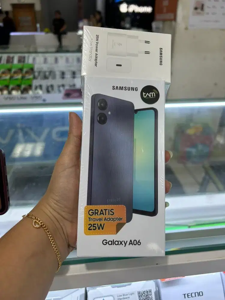 Samsung A06 ram 6/128gb garansi resmi bisa di anter