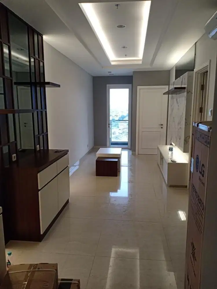 Sewa Apartemen Grand Madison 2Bed Furnish Luas 52m2 Lantai Rendah