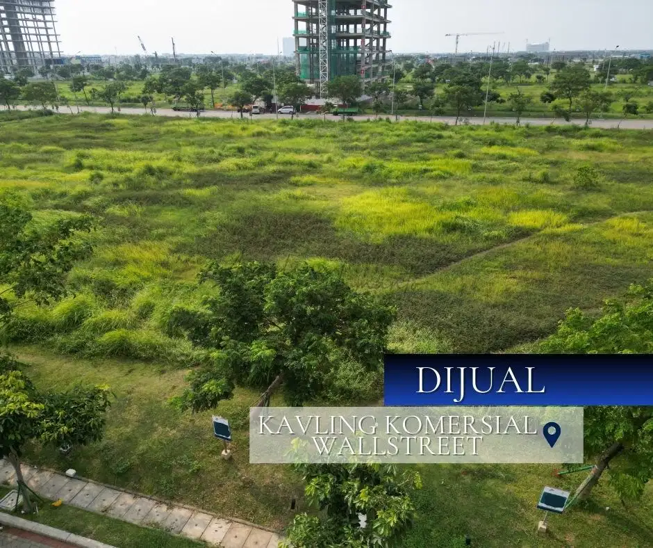 Bangun Bisnis di Lokasi Emas 450m2 di Wallstreet PIK 2