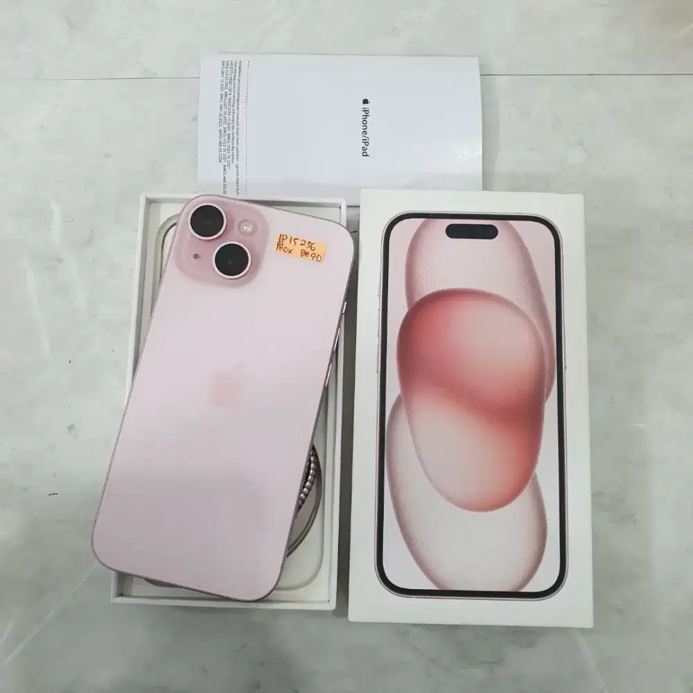 Iphone 15 256GB Second Garansi Resmi Ibox