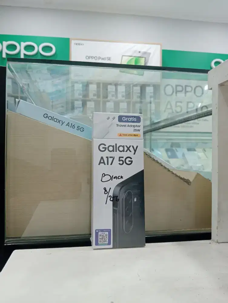 SAMSUNG A17 5G 8/256 NEW MURAH QR GADGET