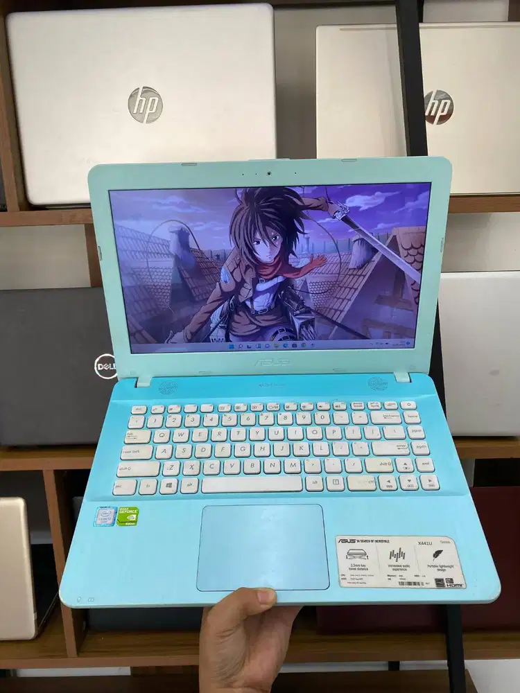 ASUS X441U INTEL CORE I3-6006U CPU RAM 4 GB HDD 1 TB INVIDIA GEFORCE 9