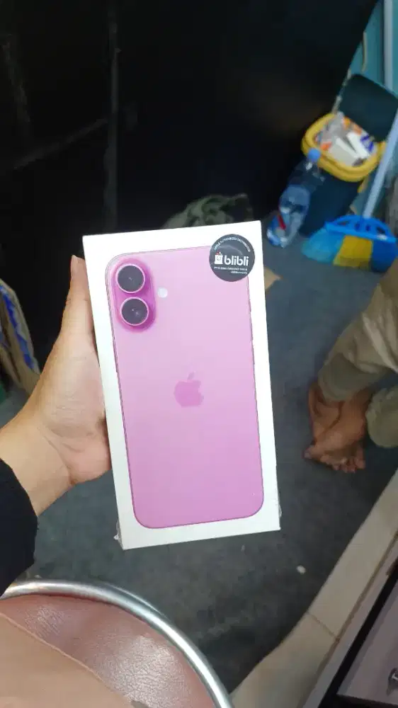 Iphone 16 plus 128gb pink segel bnib
