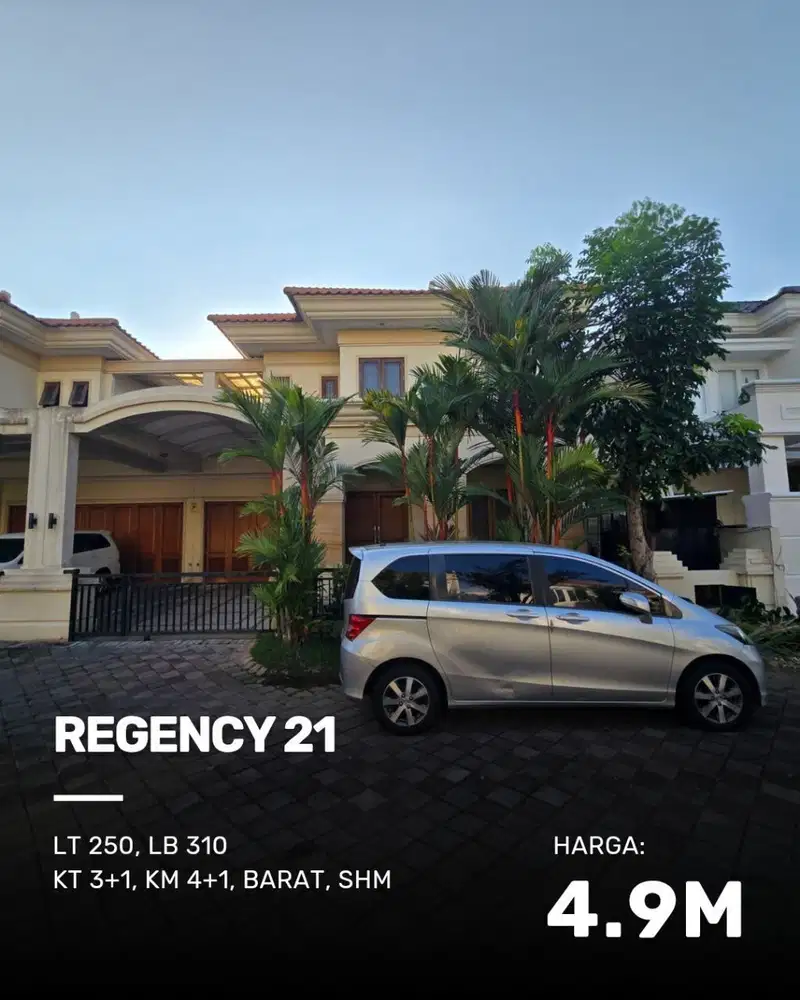 Rumah Regency 21 STRATEGIS MURAH