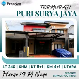 MURAH BANGET RUMAH PURI SURYA JAYA hanya 7jt-an aja