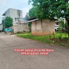 Tanah JL Orde Baru Sekip Pangkal